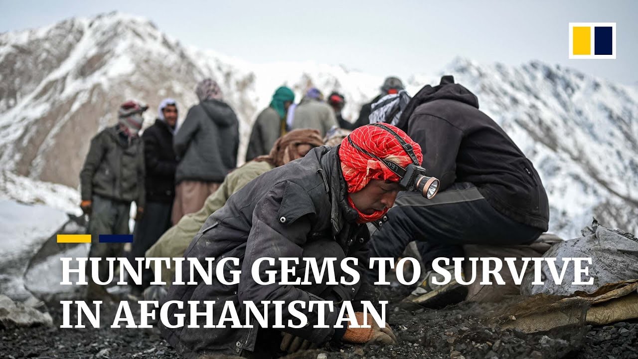 Digging to survive: former Afghan soldiers and police officers hunt emeralds in Panjshir Valley