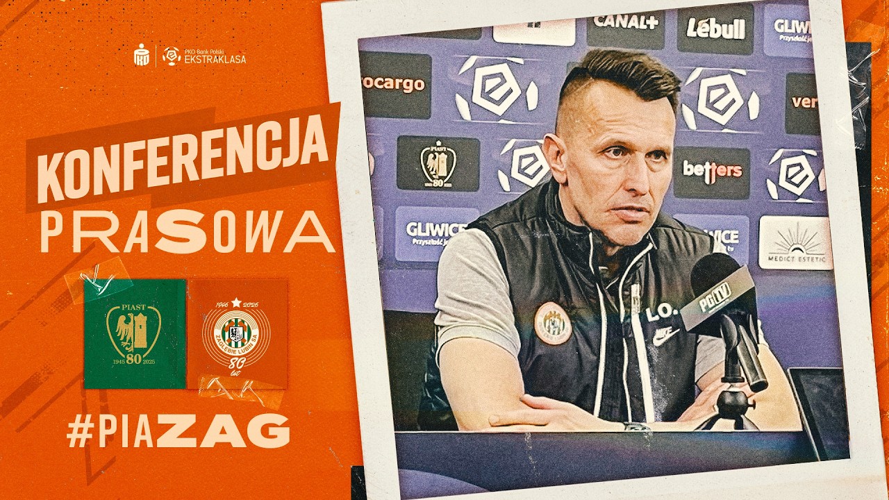 Piast Gliwice - KGHM Zagłębie Lubin 1:3 | Konferencja Prasowa