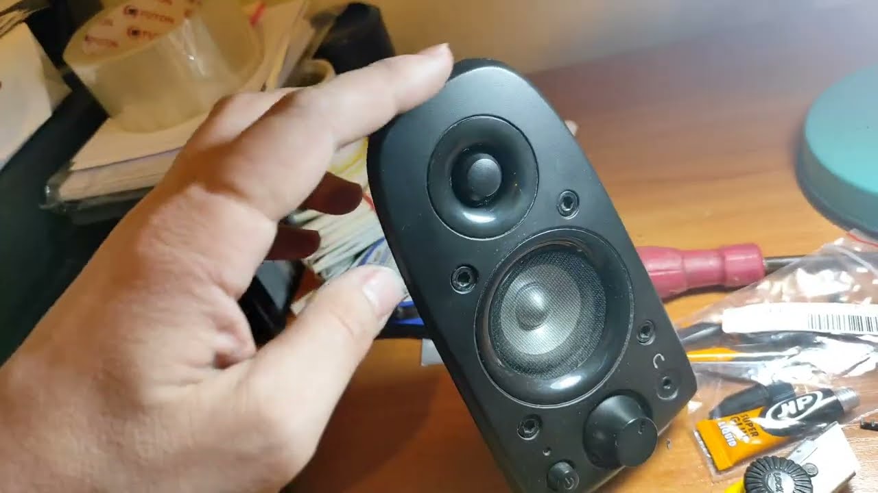 Logitech Z506 Subwoofer Repair ремонт акустики колонки для компьютера