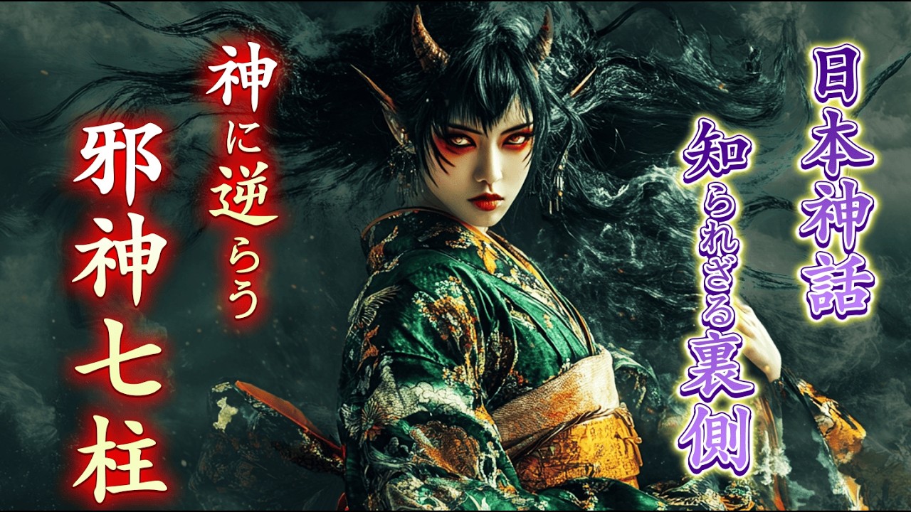 【日本神話】反逆と荒ぶる神々がヤバすぎた！神に背いた神々たち