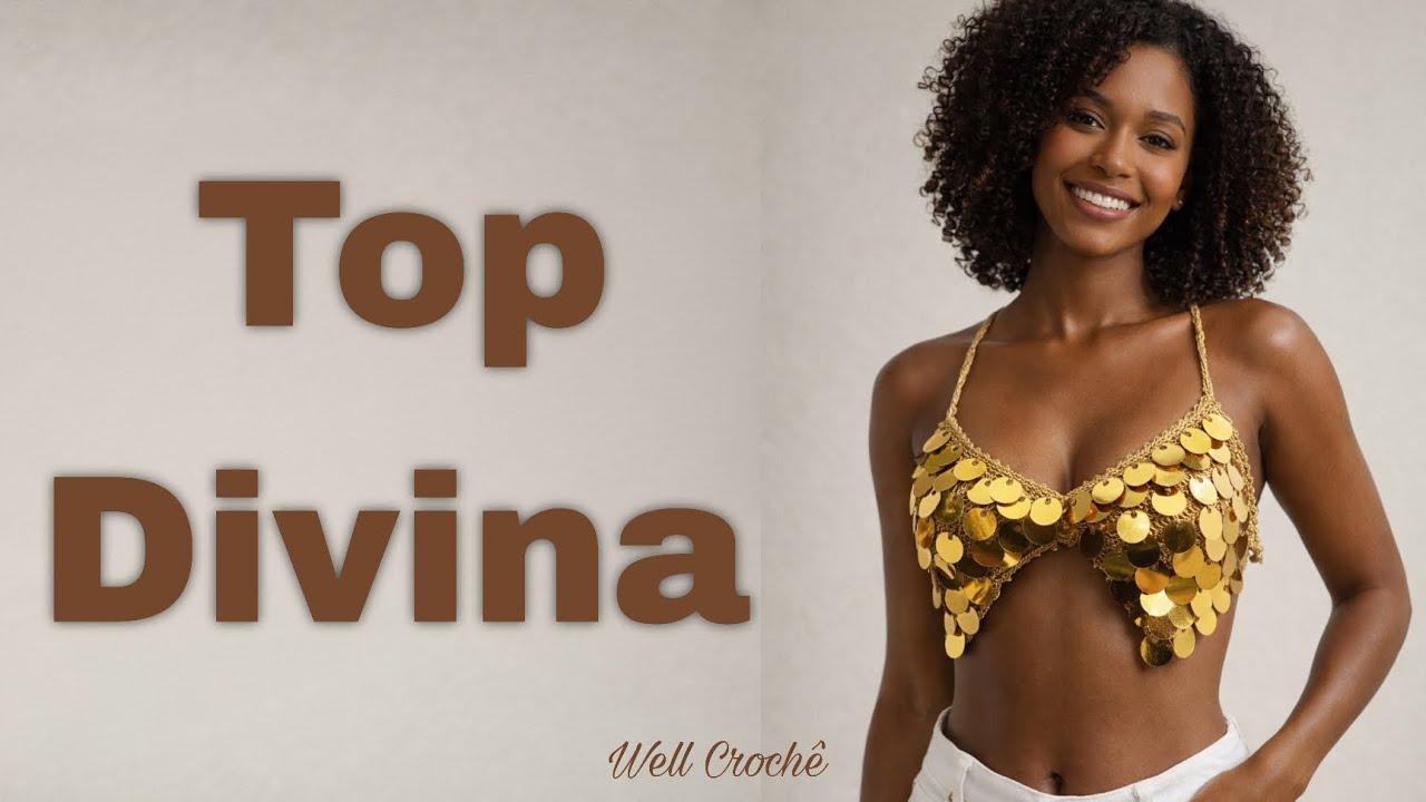 Top em Crochê Divina