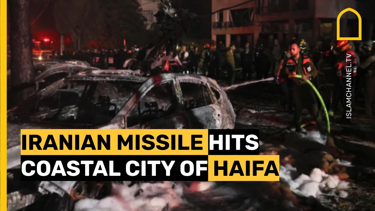 Iranian missile hits coastal city of Haifa | Israel-Iran War
