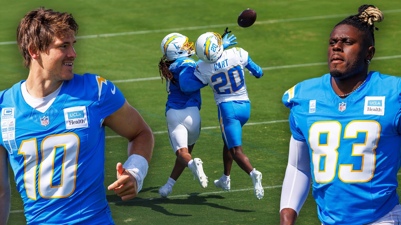 Лучшие моменты первой недели тренировочного лагеря Chargers 2026 года