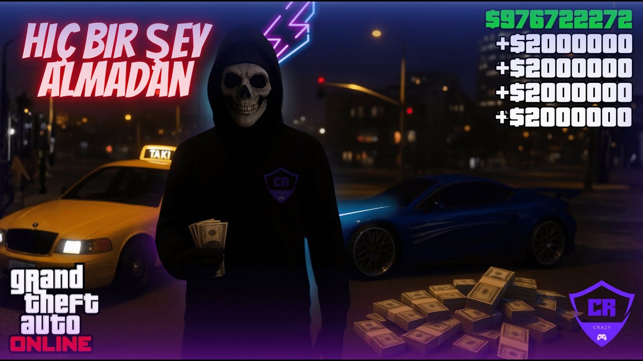 GTA 5 Online | Hiçbir Şey Satın Almadan Milyoner OL!  (6 Kolay Taktik)
