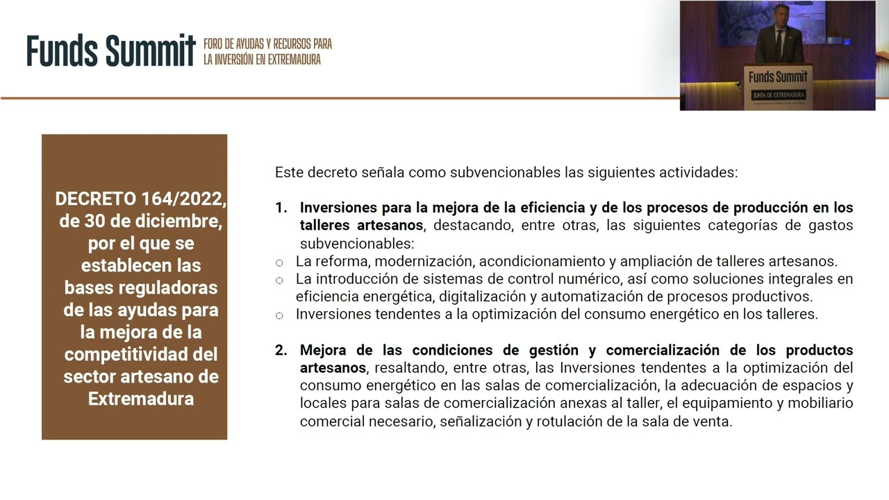 Ayudas para el comercio en Extremadura