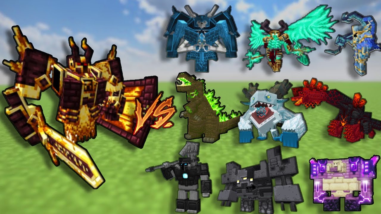 Ignis Vs Minecraft Famous 1.20.1 Bosses | Minecraft Mobbattle