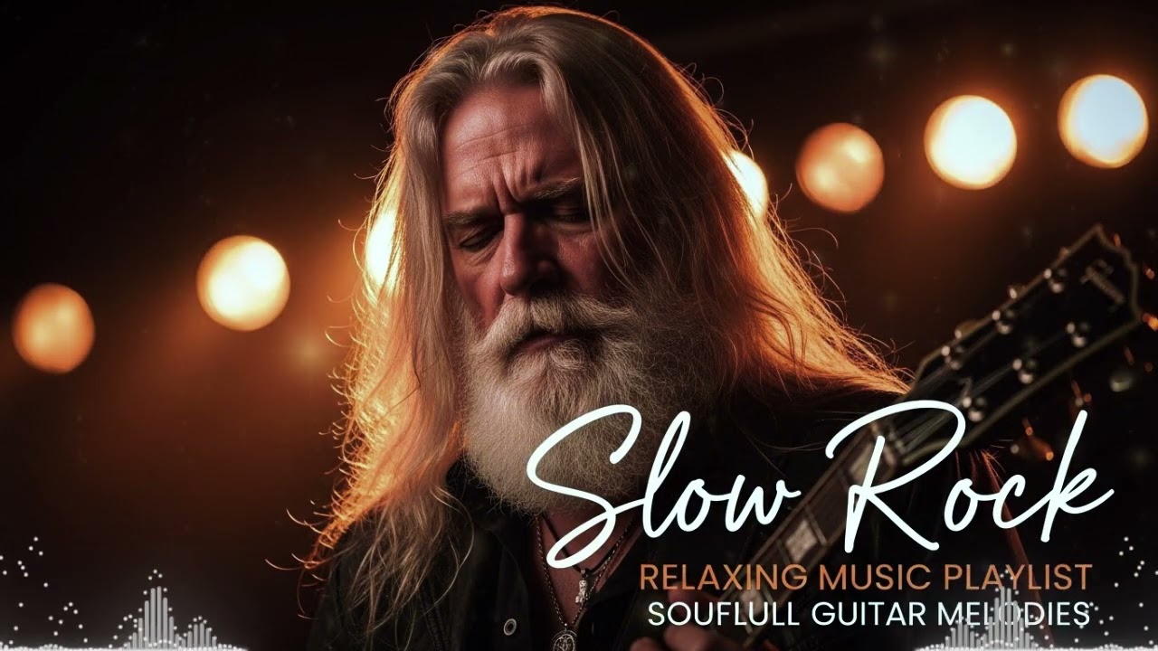 🎤 Legendary Slow Rock Ballads with Classic Rock Power for Strong Emotion and Passion 🔥🌙