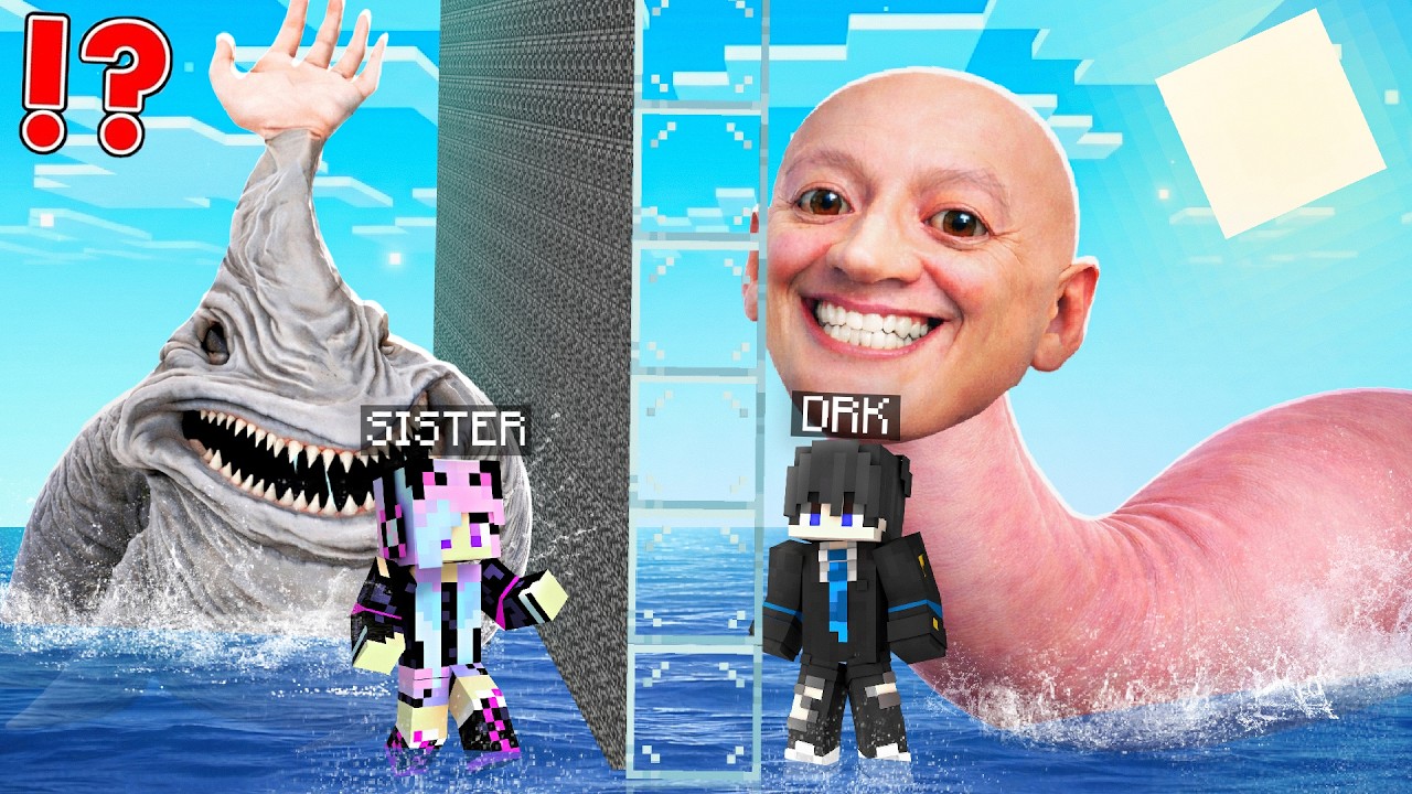 I Cheated with The HUMAN HEAD SEA MONSTER In a MOB BATTLE...