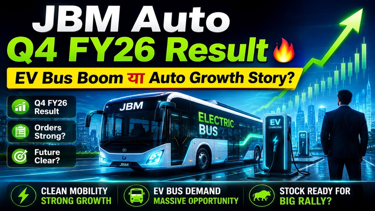 JBM Auto Q4 FY26 Result 🔥 EV Bus Boom या Auto Growth Story? | Full Hindi Analysis