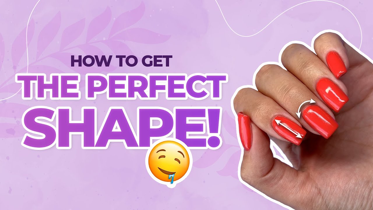 How to Create the Perfect Manicure Shape from Home | DIY Step-by-Step Guide!