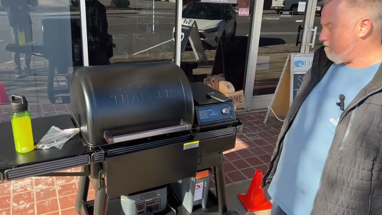 Подключение и настройка нового гриля Traeger Ironwood