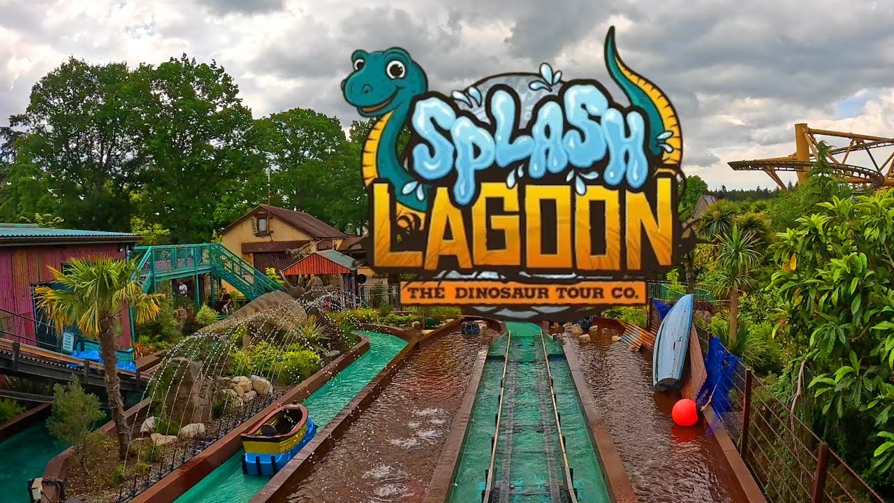 Splash Lagoon On Ride POV 4K - Paultons Park
