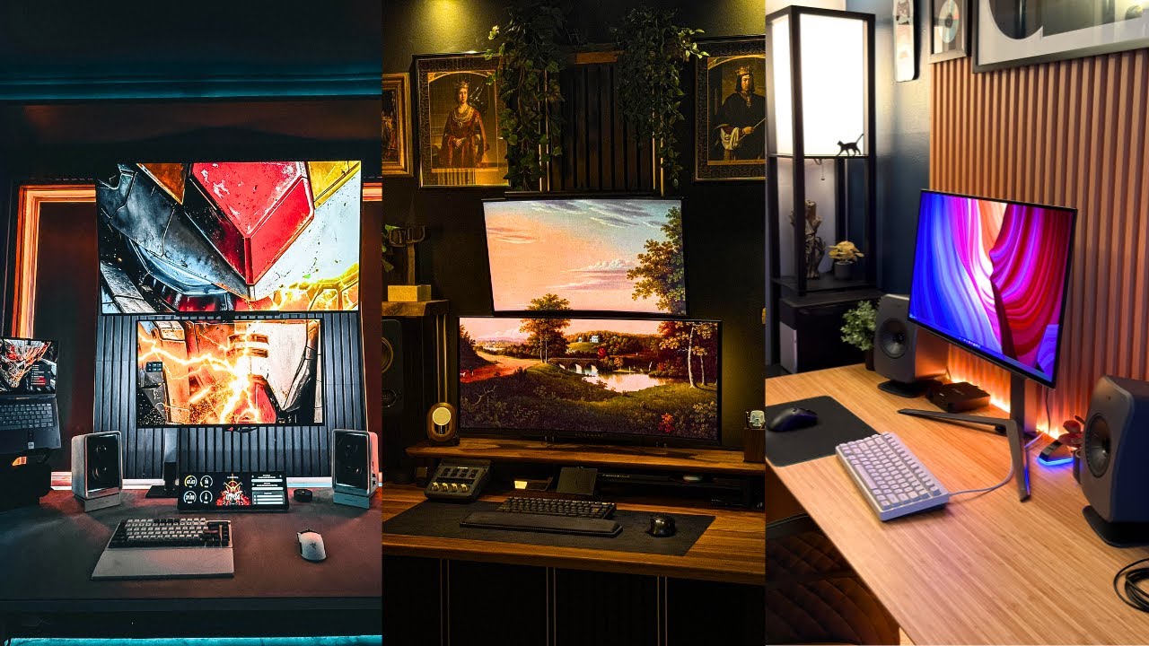 10 SETUPS GAMING y de PRODUCTIVIDAD | Revisando Setups