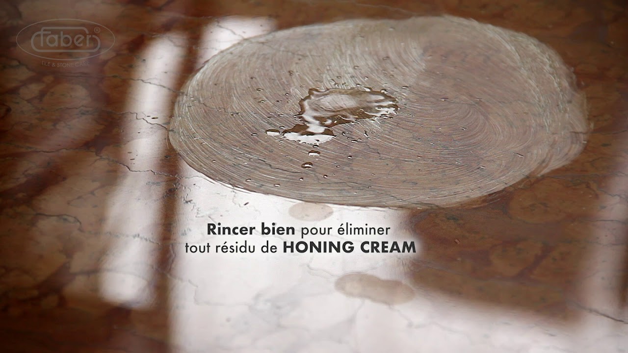 Faber - Restauration d’agressions chimiques, abrasions et opacifications sur marbre poli