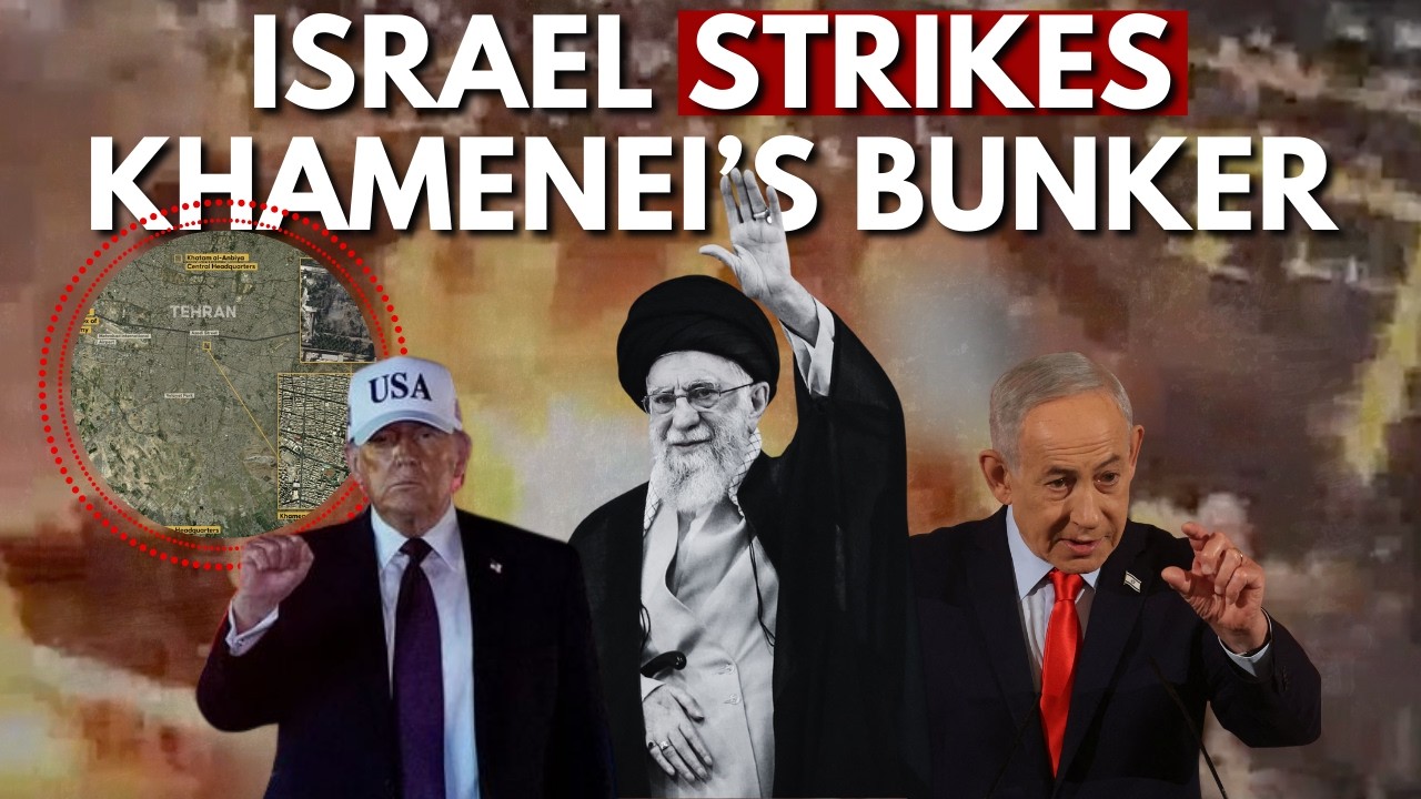 Iran War News LIVE | Israel Takes Out Khamenei's Underground Bunker | Iran America War Video