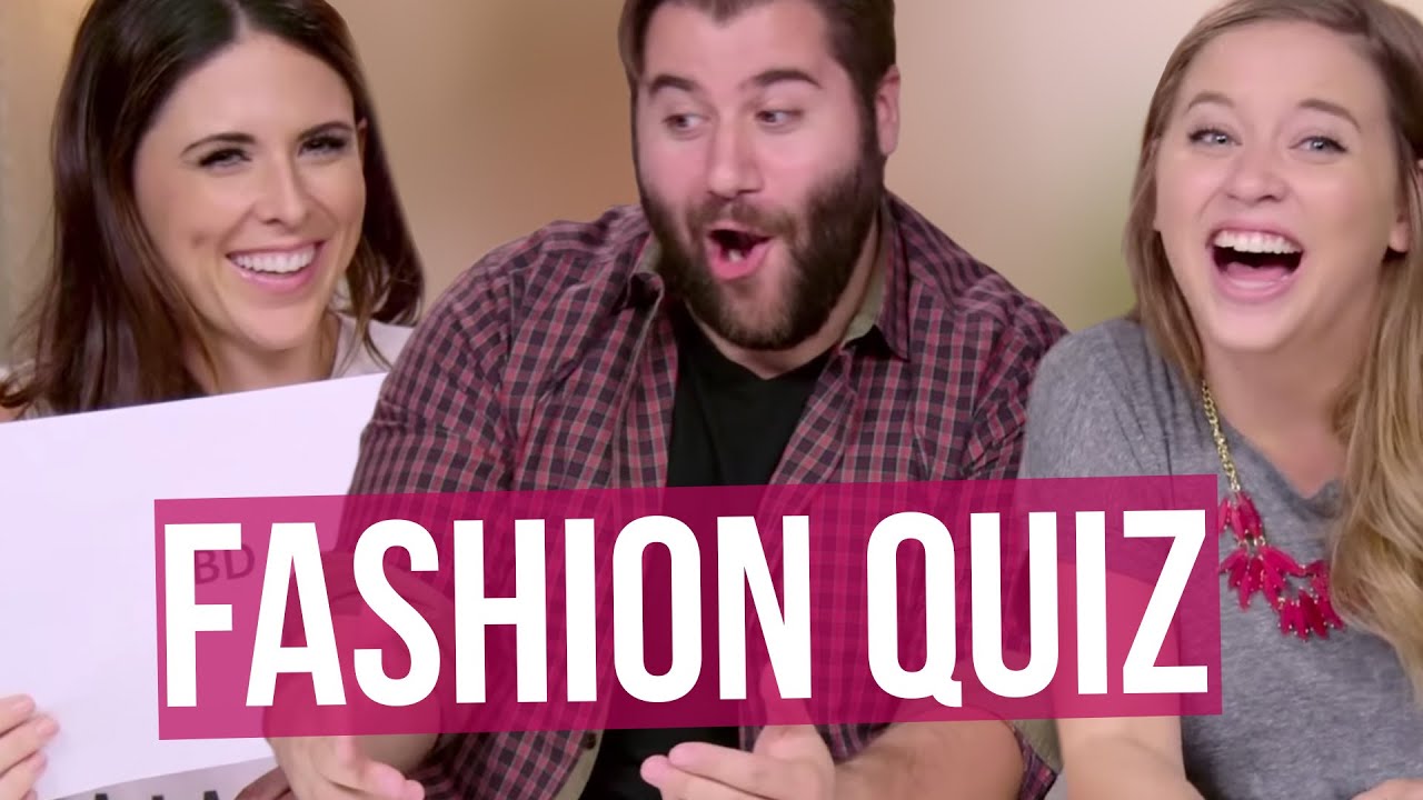 WHAT'S AN EAR JACKET? Guys Fashion Quiz (Beauty Break)