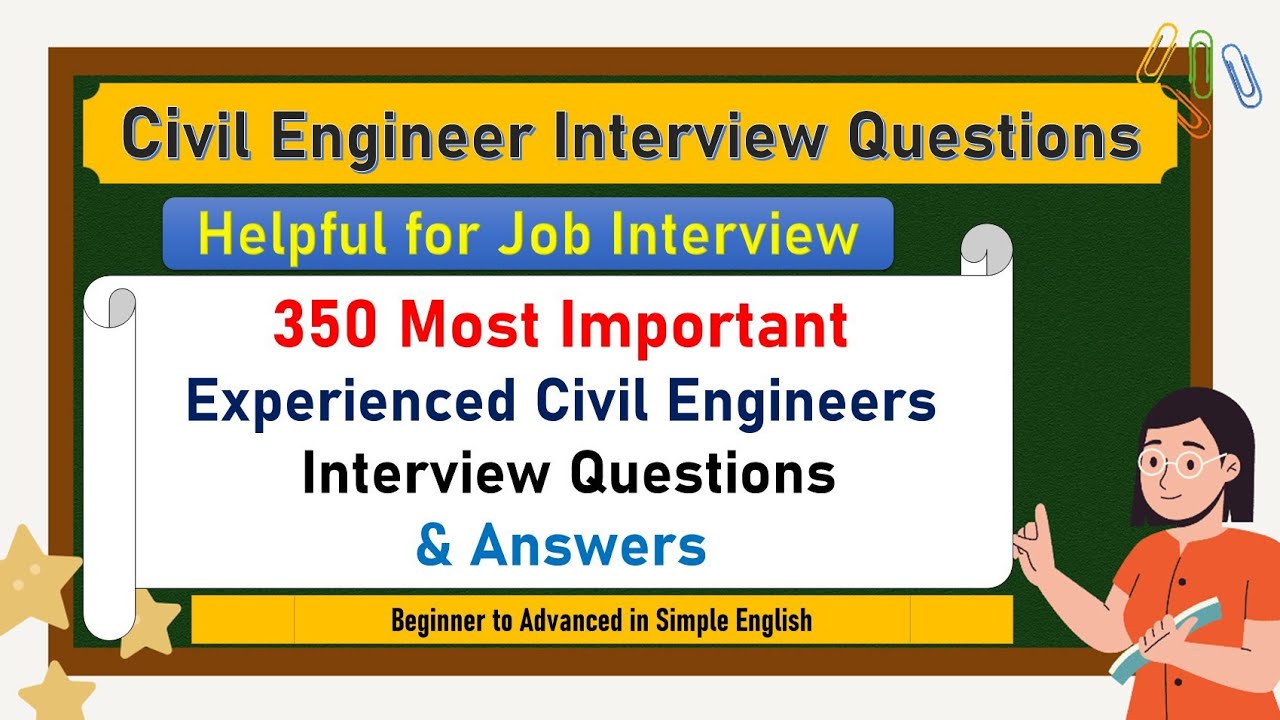 Civil Engineering Interview | QA/QCEngineer/ Inspector_ Interview Questions and Answer _HD_720p