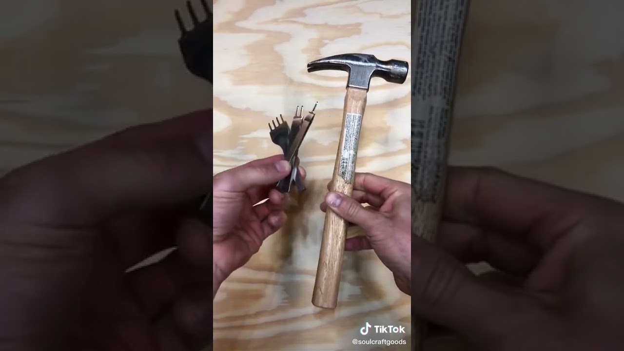 Инструменты для работы с кожей для начинающих
