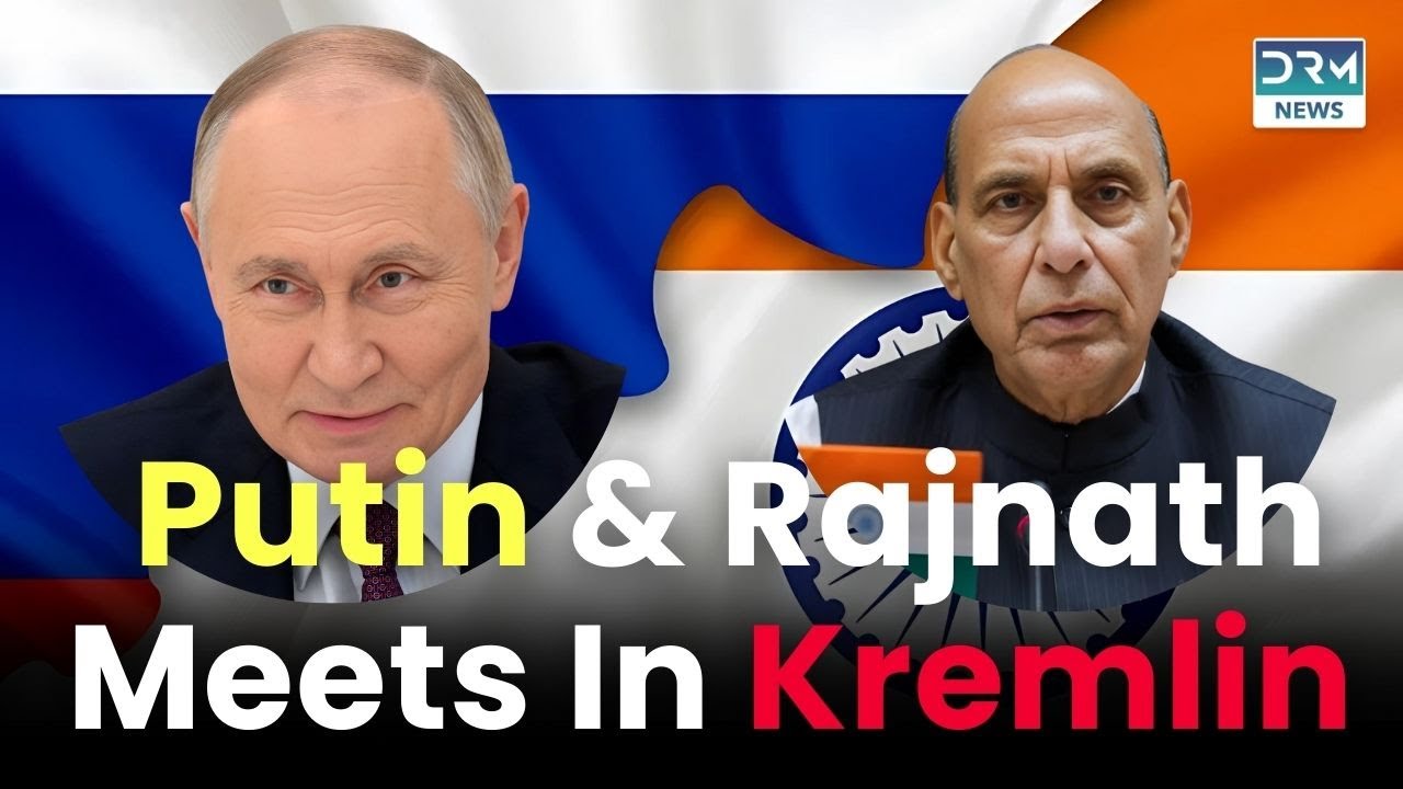 Putin Meets Rajnath Singh at Kremlin | Indo-Russian Partnership | News Today | AC1J