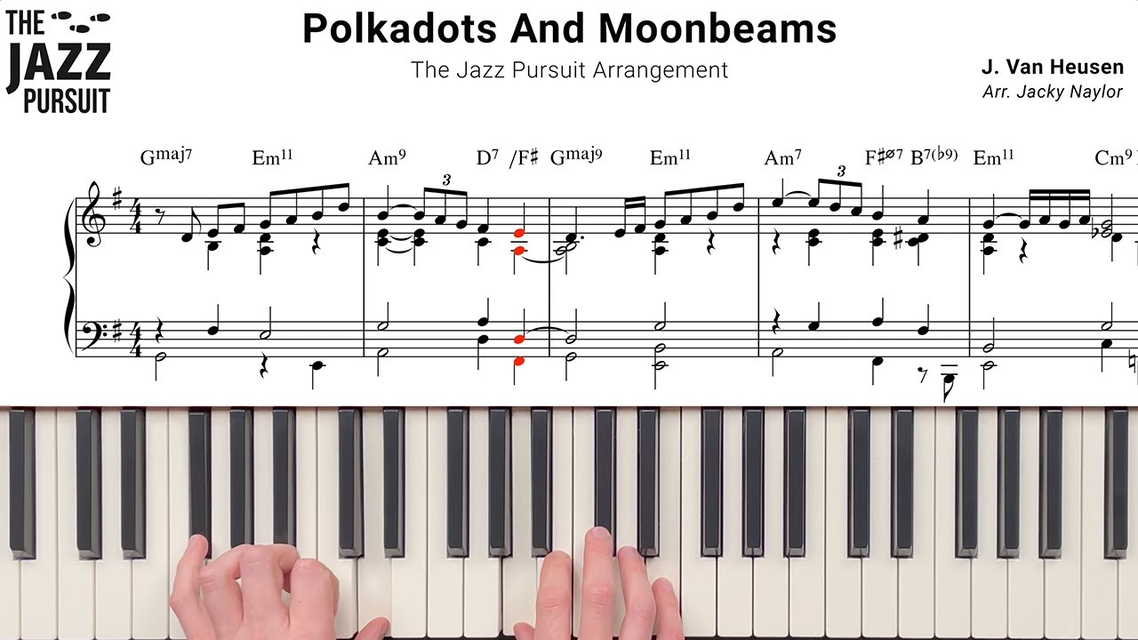 Polkadots and Moonbeams Arrangement & Playthrough | The Jazz Pursuit