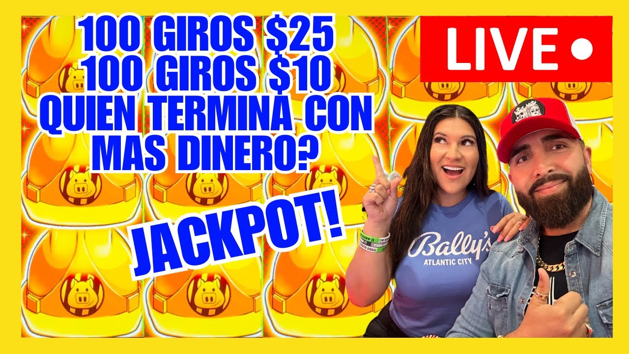 🔴EN VIVO RETO EN EL CASINO CON LOS ARRIESGADOS 😎🍀 BALLYS CASINO AC
