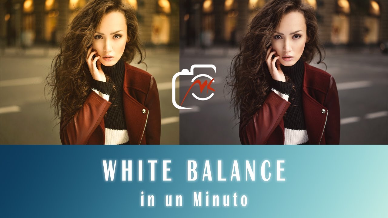 Bilanciamento del bianco in un minuto