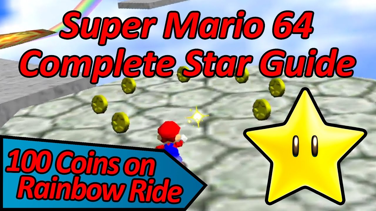 100 Coins on Rainbow Ride - Super Mario 64 Complete Star Guide