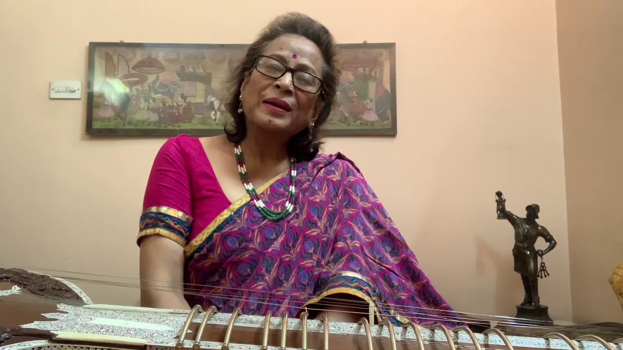 “Jyoti kalash chhalke... huye gulabi , lal sunehre, ......” on Sitar by Archana Julka.