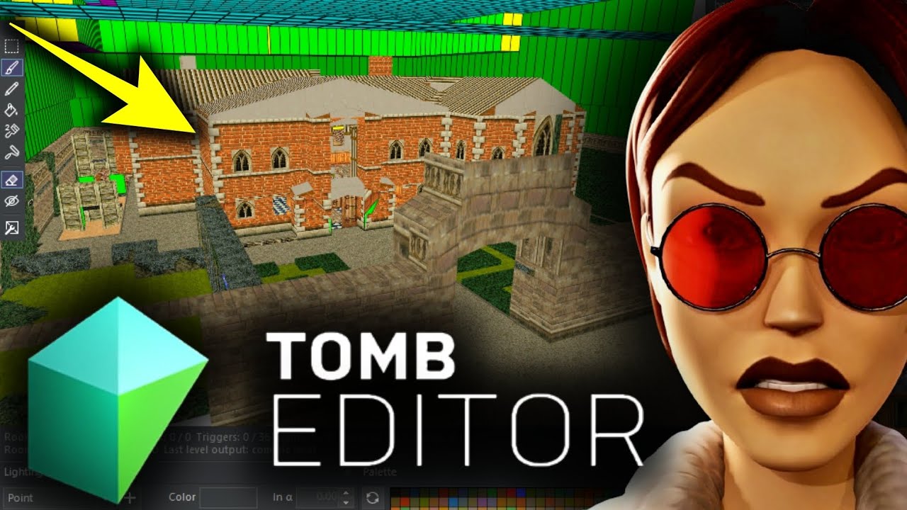 OS SEGREDOS DA CRIA&Ccedil;&Atilde;O DA MANS&Atilde;O DA LARA CROFT | TOMB EDITOR | EP01