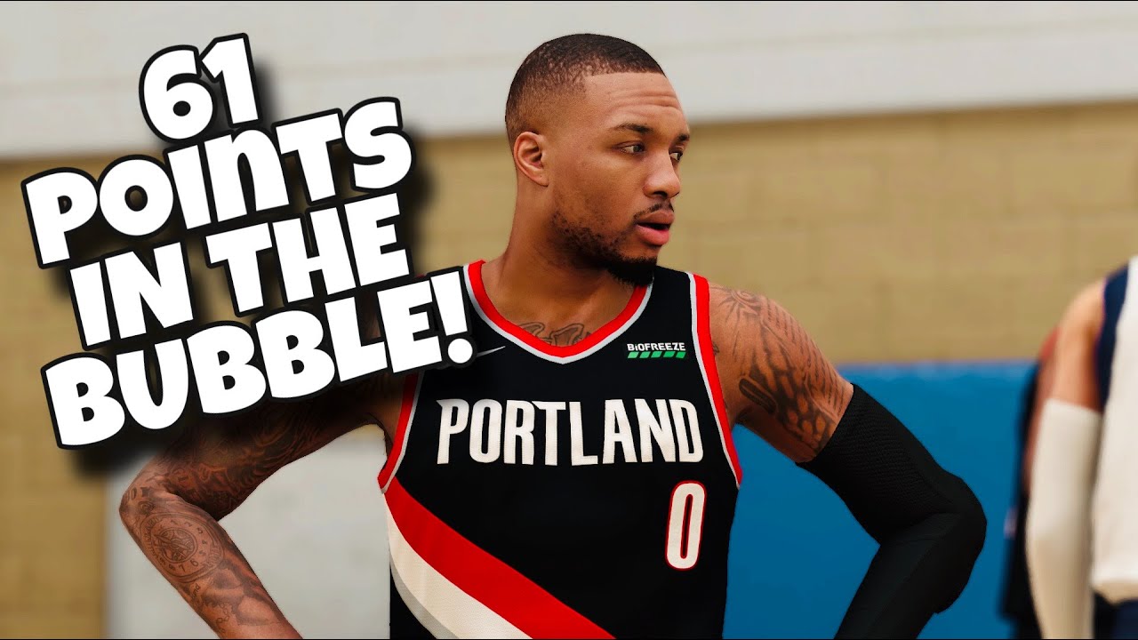 Damian Lillard Full Highlights vs Mavericks (08.11.2020) 61 Points in the bubble! NBA 2K20
