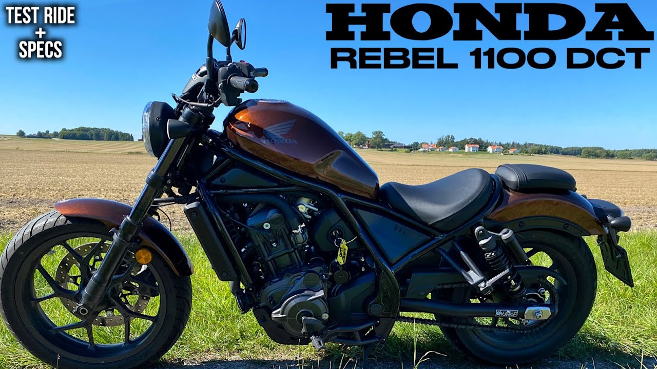 Тест-драйв и технические характеристики Honda Rebel 1100 DCT