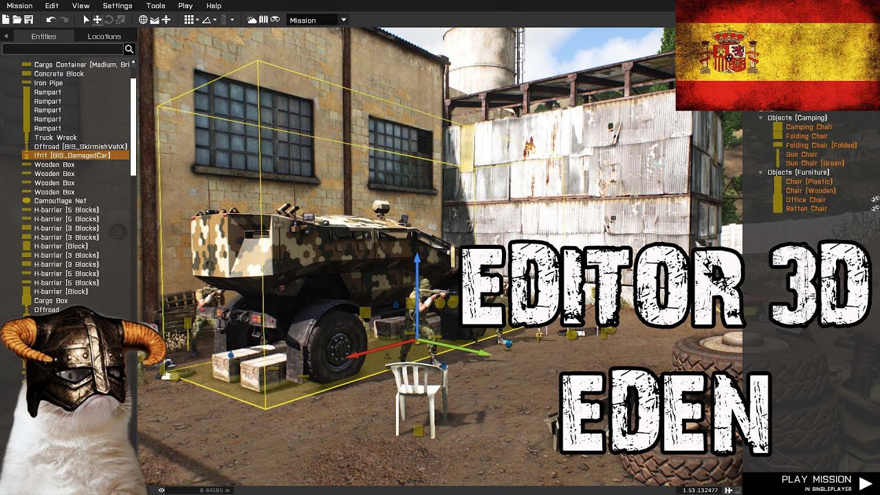 ARMA 3 EDEN TUTORIAL EDITOR 3D  |  #4 TAREAS