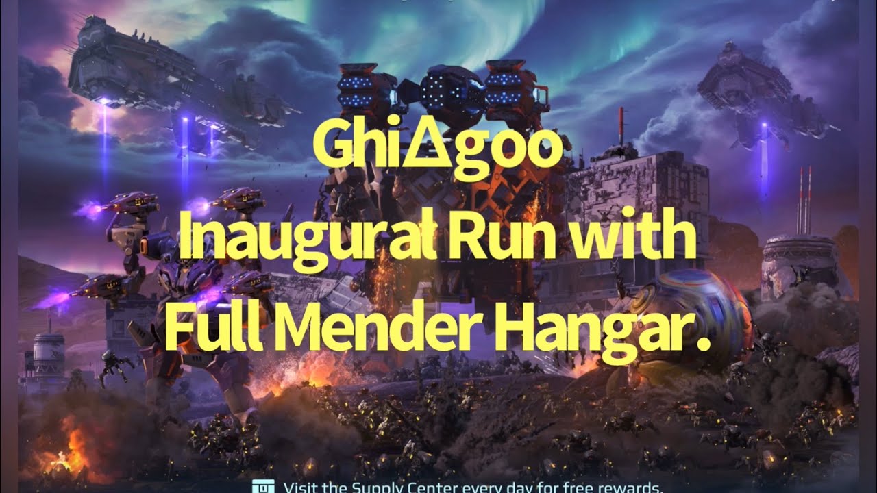 Inaugural Run With Full Mender Hangar