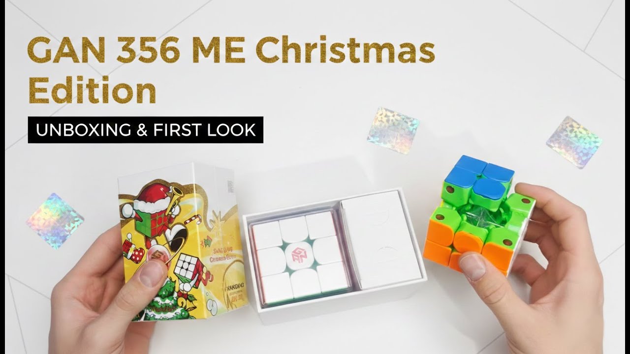 Is this the Perfect Christmas Gift? 🎄 GAN 356 ME Christmas Edition Unboxing