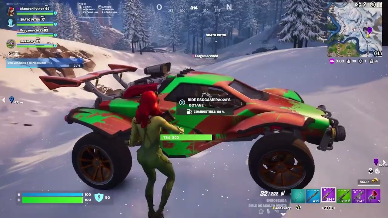 Partidas viejas en Fortnite ... parte9
