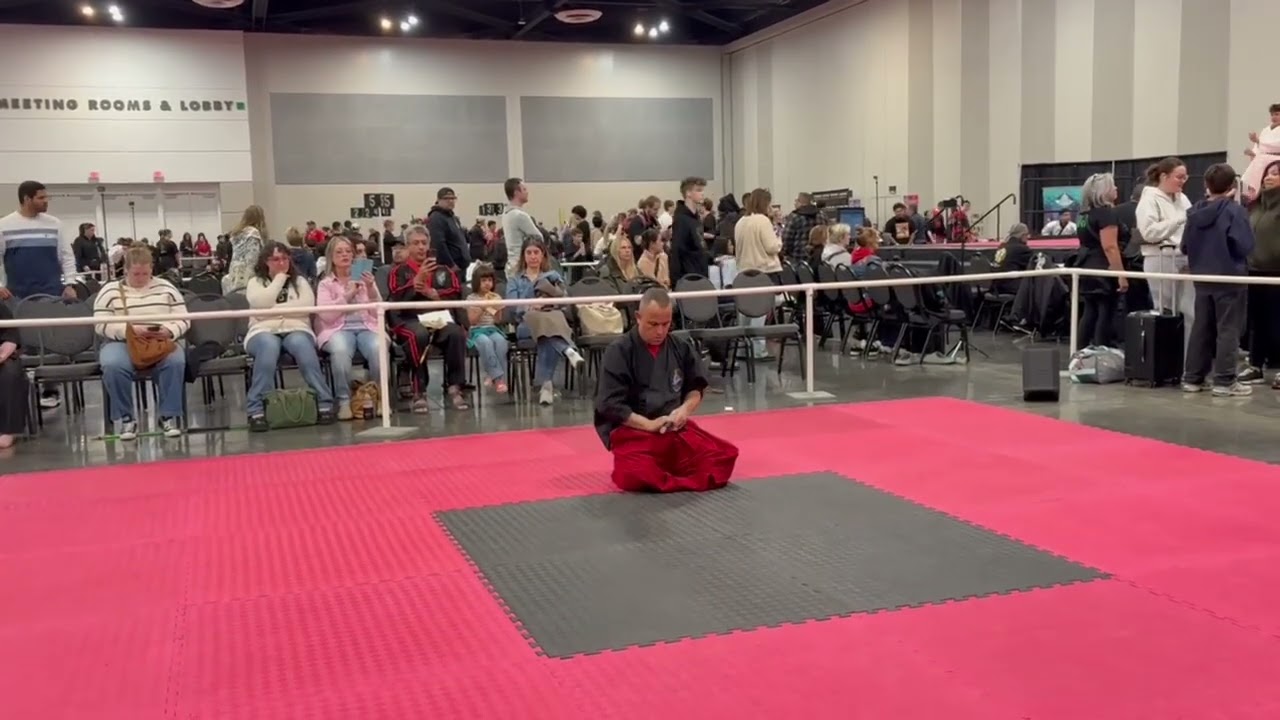 Senior Master Siegfried 2nd place Compete Karate Championship Tournament 2026.