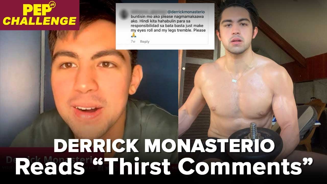 Derrick Monasterio, nagbasa ng mga 
