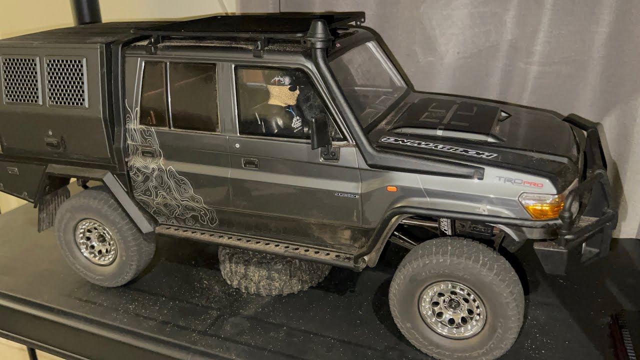 Experiments and mods on the RGT Land Commander RC, EX86160, Body Roll Comparisons at the End