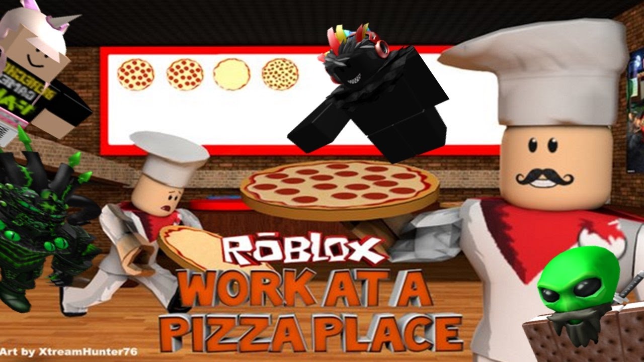Команда FGN играет: ROBLOX — Работа в пиццерии. ОГРОМНЫЕ ИЗМЕНЕНИЯ (ПК)