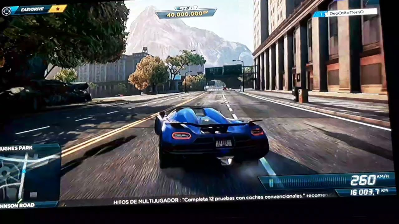 Nuevo DESAFIO CHALLENGE : CARRERA ( SIN ACCIDENTES , PASAR POR GASOLINERAS 3 VUELTAS ) , NFS MW