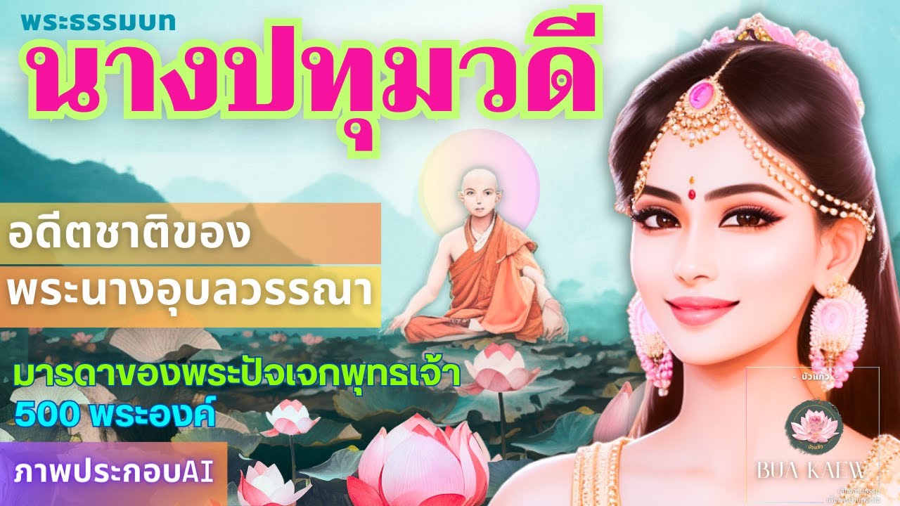 พระนางปทุมวดี | อดีตชาติพระนางอุบลวรรณาเถรี | มารดาของพระปัจเจกพุทธเจ้า 500 พระองค์ [ พระธรรมบท ]