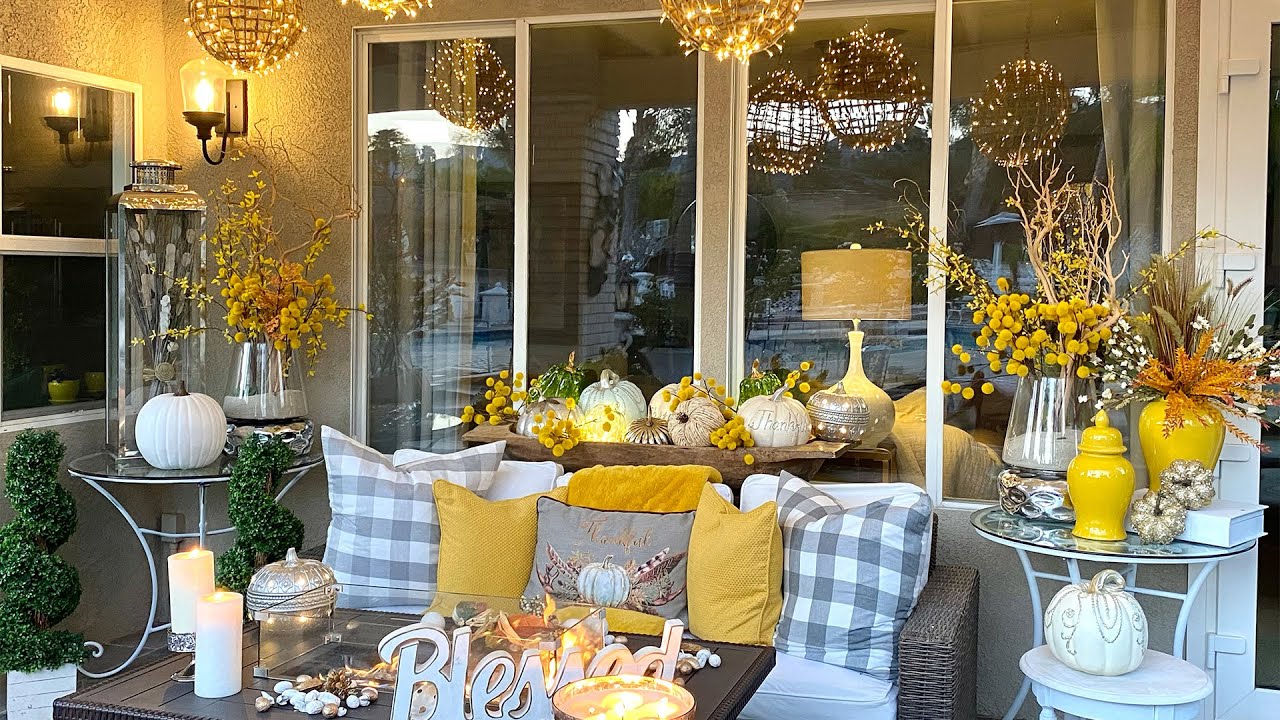 FALL DECORATE WITH ME 2021 I HOW TO UPDATE YOUR FALL DECOR  I INTERIOR DESIGN