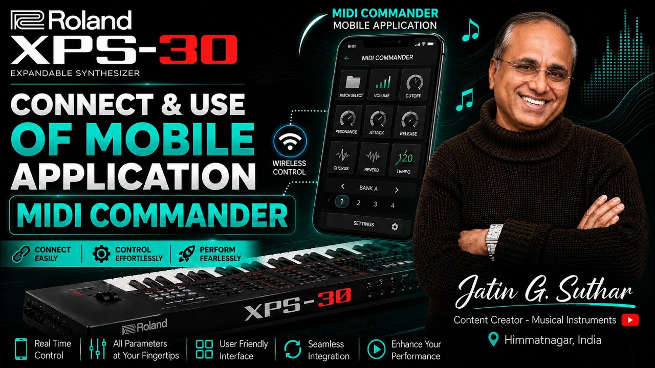 Roland XPS30 Connect Mobile Midi Commander 2