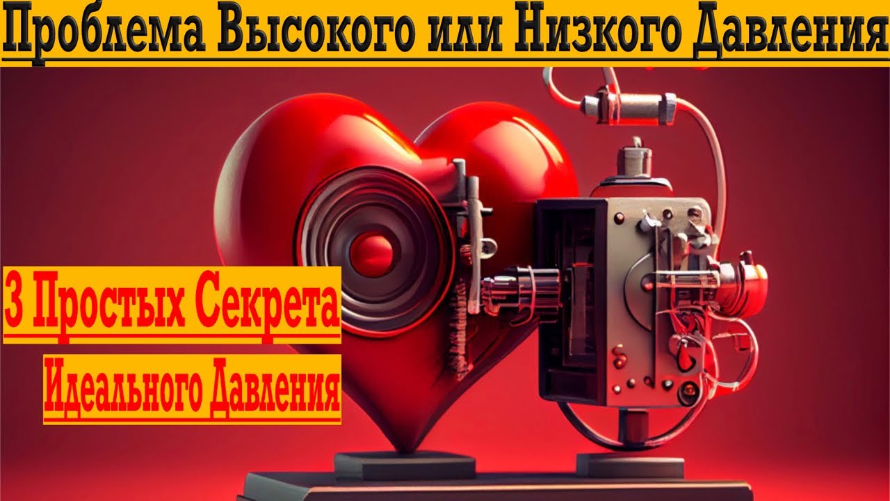 3 Простых Секрета к Идеальному Давлению! Гипертония Повышенное или Гипотония Пониженное Давление!