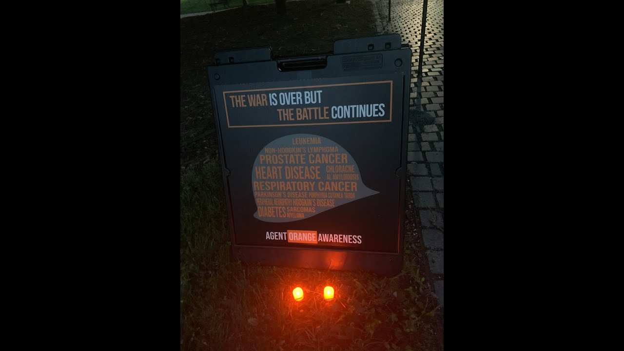 Agent Orange Awareness Day at the Vietnam Veterans Memorial Wall
