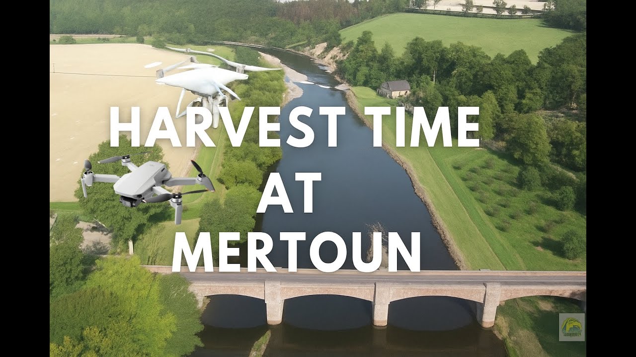 Harvest Time at Mertoun Scottish Borders By The River Tweed 2025