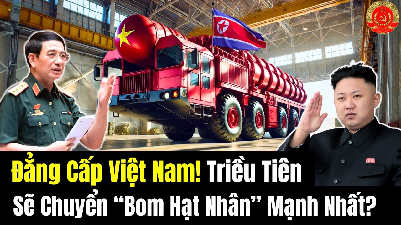 Đẳng Cấp Việt Nam! Triều Tiên Sẽ Chuyển Giao “Bom Hạt Nhân” Mạnh Nhất?