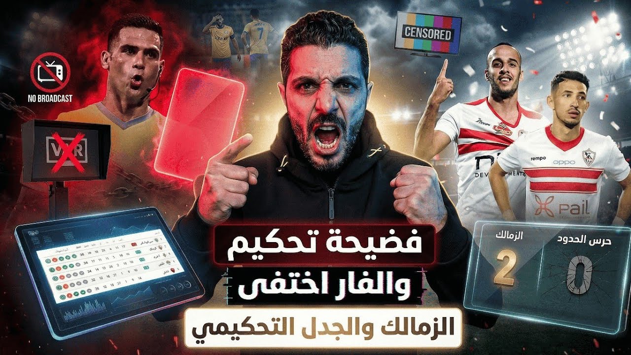 فضيحة تحكيمية والفار اختفي في لقاء الزمالك والحرس وبيراميدز وسيراميكا 😱 انسحاب الاسماعيلي 
