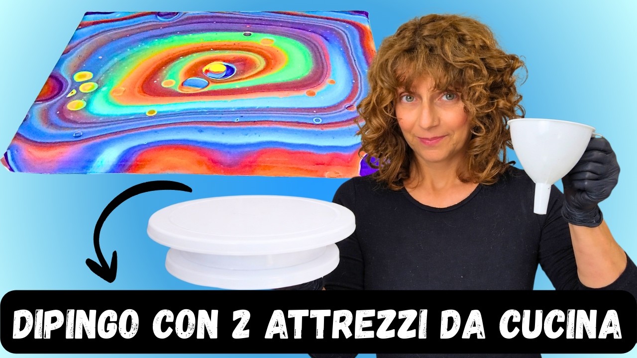 123. Creo un'Opera d'Arte con solo ATTREZZI da CUCINA