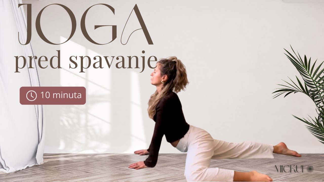 10 min Joga pred spavanje | MICKUI JOGA